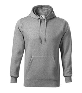 Malfini 413 - Cape sweatshirt til mænd dark gray melange