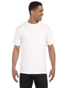 Comfort Colors 6030CC - Adult Heavyweight Pocket T-Shirt Blanc
