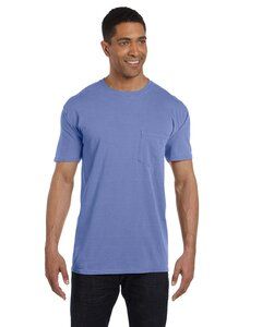 Comfort Colors 6030CC - Adult Heavyweight Pocket T-Shirt Flo Blue
