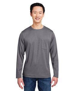 Harriton M118L - Unisex Charge Snag and Soil Protect Long-Sleeve T-Shirt