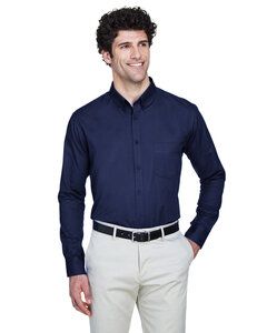 CORE365 88193T - Men's Tall Operate Long-Sleeve Twill Shirt Classic Navy
