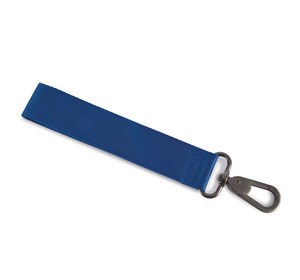 Kimood KI0518 - Keyholder with hook and ribbon Royal Blue