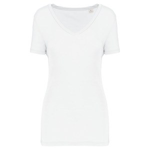 Kariban KNS323 - T-shirt Lyocell TENCEL™ col V manches courtes femme - 145 g