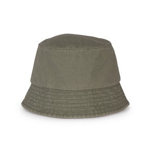 K-up KP223 - Vintage hat Washed Organic Khaki