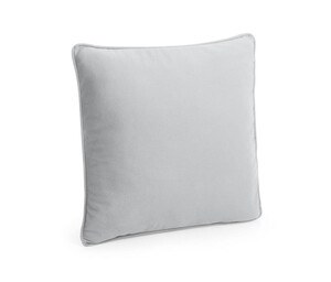 WESTFORD MILL WM355 - FAIRTRADE COTTON PIPED CUSHION COVER Natural / Light Grey
