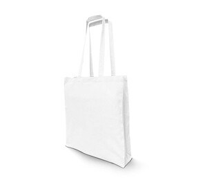 NEWGEN NG110 - RECYCLED TOTE BAG WITH GUSSET White