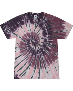 Tie-Dye CD100Y - Youth 5.4 oz., 100% Cotton Tie-Dyed T-Shirt Cherry Cola