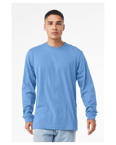 Bella+Canvas 3501CVC - Unisex CVC Jersey Long-Sleeve T-Shirt Hth Carolina Blu