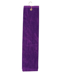 Pro Towels TRU25TF - Diamond Collection Golf Towel Púrpura