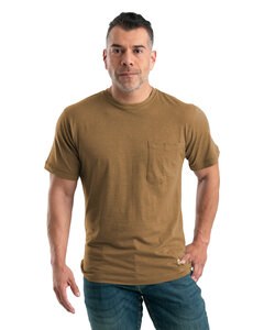 Berne BSM38T - Men's Tall Lightweight Performance T-Shirt Marron oscuro