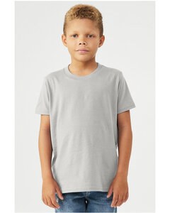 Bella+Canvas 3001Y - Youth Jersey Short-Sleeve T-Shirt Plata