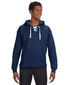 J. America JA8830 - Adult Sport Lace Hooded Sweatshirt