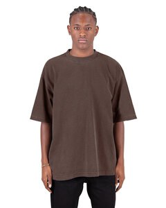 Shaka Wear SHGDD - Adult Garment-Dyed Drop-Shoulder T-Shirt Mocha