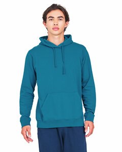 US Blanks US4412 - Men's 100% Cotton Hooded Pullover Sweatshirt Capri Blue