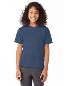 Hanes 5370 - Youth ComfortBlend® EcoSmart® T-Shirt Heather Marina