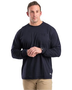 Berne BSM39 - Unisex Performance Long-Sleeve Pocket T-Shirt