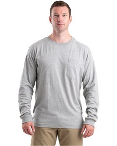Berne BSM40 - Unisex Performance Long-Sleeve Pocket T-Shirt