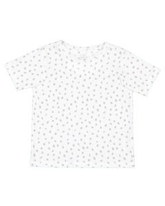 Rabbit Skins 3321 - Fine Jersey Toddler T-Shirt White Spot