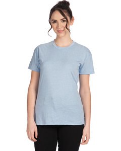 Next Level Apparel 6600 - Ladies Relaxed CVC T-Shirt Hthr Colum Blue