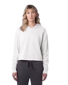 Alternative Apparel 8642NM - Ladies Cropped Pullover Hooded Sweatshirt