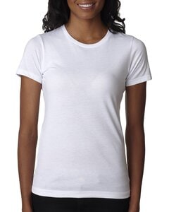 Next Level Apparel 6610 - Ladies CVC T-Shirt Blanc
