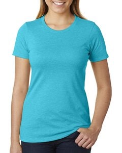 Next Level Apparel 6610 - Ladies CVC T-Shirt Bondi Blue