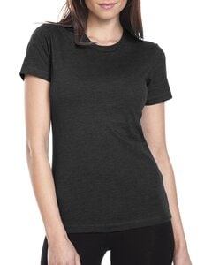 Next Level Apparel 6610 - Ladies CVC T-Shirt Black