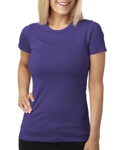 Next Level Apparel 6610 - Ladies CVC T-Shirt Purple Rush