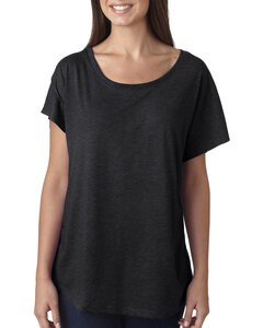 Next Level Apparel 6760 - Ladies Triblend Dolman T-Shirt Vintage Black