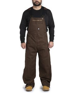 Berne B1068 - Acre Unlined Washed Bib Overall Bark 32