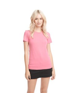 Next Level Apparel N3900 - Ladies T-Shirt Hot Pink