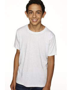 Next Level Apparel N6310 - Youth Triblend Crew Heather White
