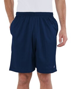 Champion 81622 - Adult 3.7 oz. Mesh Short with Pockets Navy