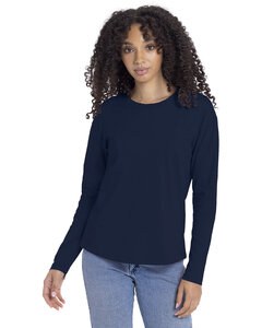 Next Level Apparel 3911NL - Ladies Relaxed Long Sleeve T-Shirt Midnight Navy