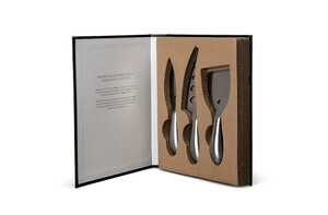 Inside Out LT53002 - Byon Formaggio cheese knife set steel