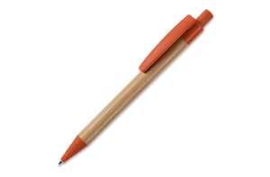 TopPoint LT87284 - Ball pen bamboe met tarwestro