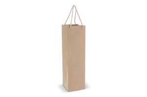 TopEarth LT91628 - Bolsa de papel de regalo para vino 120g/m² 11,5x11,5x40cm