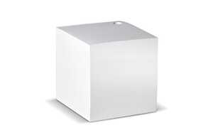 TopPoint LT91801 - Cube pad with hole, 10x10x10cm
