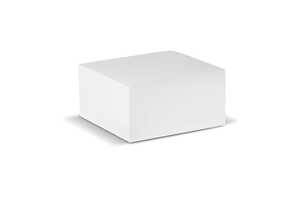 TopPoint LT91810 - Cube pad white, 10x10x5cm