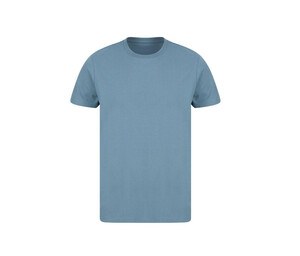 SF Men SF130 - Unisex-T-Shirt aus regenerierter Baumwolle und recyceltem Polyester Stone Blue