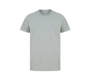 SF Men SF130 - Unisex-T-Shirt aus regenerierter Baumwolle und recyceltem Polyester Heather Grey