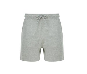 SF Men SF432 - Regenerated cotton and recycled polyester shorts Heather Grey