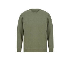 SF Men SF530 - Sweatshirt aus regenerierter Baumwolle und recyceltem Polyester Khaki
