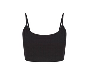 SF Women SK230 - WOMEN'S SUSTAINABLE FASHION CROPPED TOP Black
