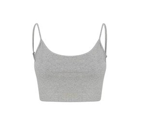 SF Women SK230 - WOMEN'S SUSTAINABLE FASHION CROPPED TOP Heather Grey