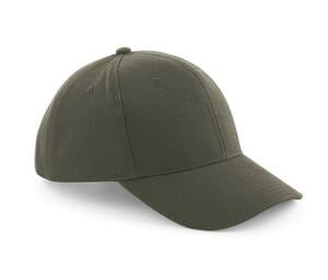 Beechfield BF065 - Pro-Style 6 Panel Cap Olive Green
