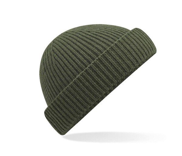 BEECHFIELD BF383R - Eco-Friendly Recycled Polyester Ribbed Beanie