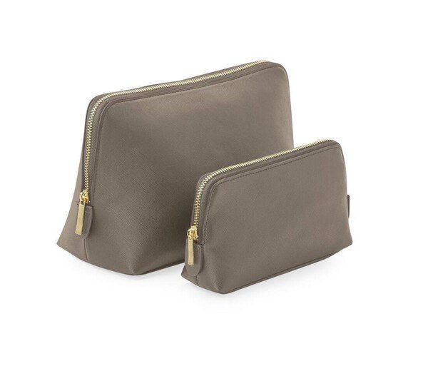 Bag Base BG751 - Elegant Saffiano Faux Leather Pouch by Bagbase