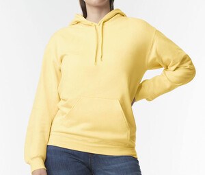 GILDAN GNSF50 - Unisex hooded sweatshirt Yellow Haze
