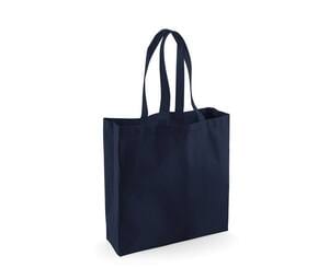 Westford mill WM623 - Shopping Bag 100% Cotton Long Handles French Navy